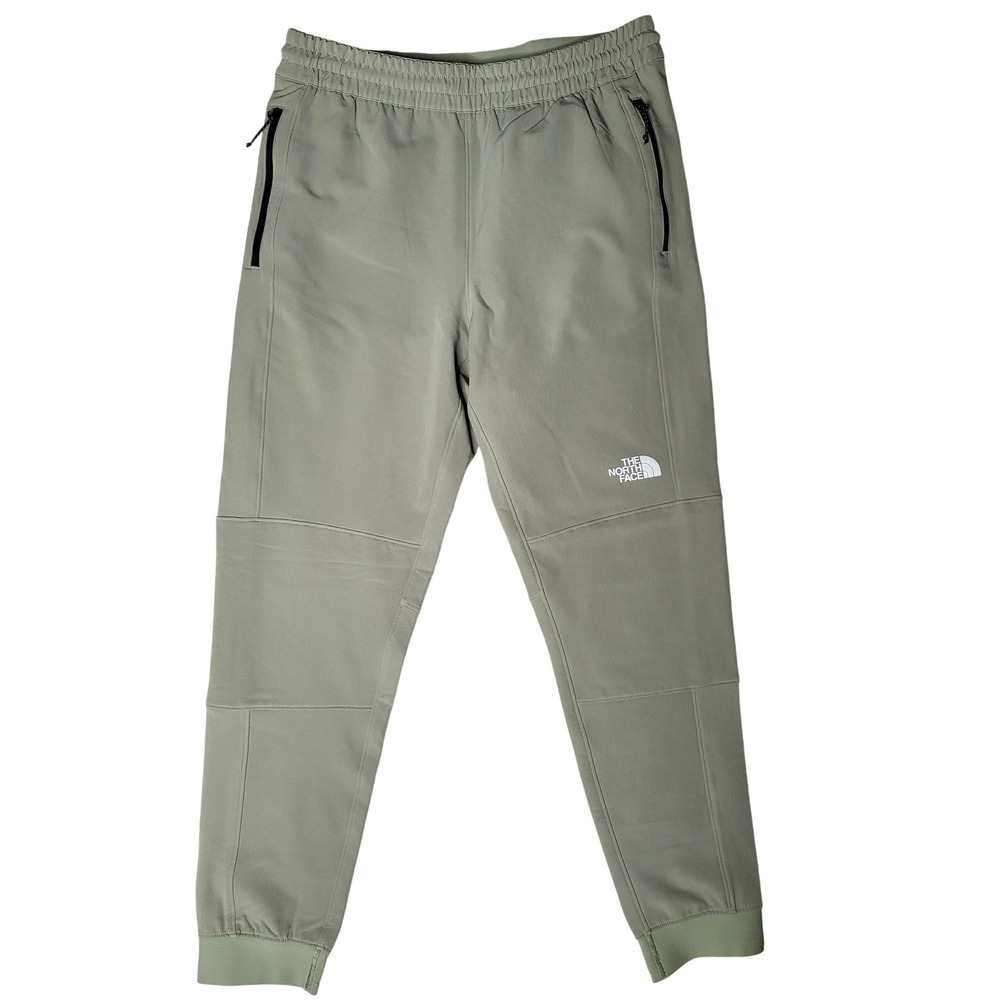 The North Face Womens Tekware FlashDry Joggers Green Size M Hike Gorpcore Casual